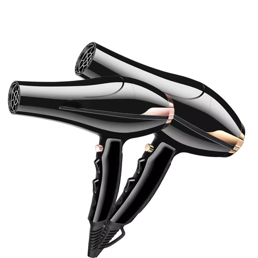 Powerful Thermostatic Hair Dryer With Concentrator Nozzle